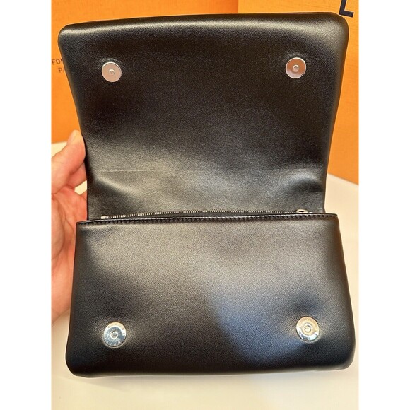 NIB Louis Vuitton Pouchette Coussin Ski Black Holographic M82746 💯% Authentic - Picture 8 of 16